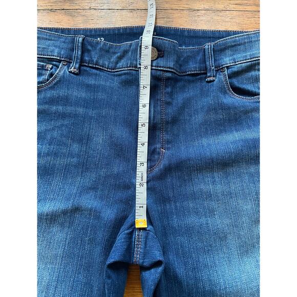 WHITE HOUSE | BLACK MARKET 'The Slim Ankle' Jeans sz 12 - Picture 10 of 13